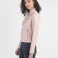 Women's Solid Band Neck Jackets - 4436c55b-b4c9-4917-9a86-b453a6d6ec45 View