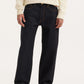 Men's Black Loose Fit Mid Rise Jeans - 33bd684d-d234-4fc0-9c26-8381f70230b5 View