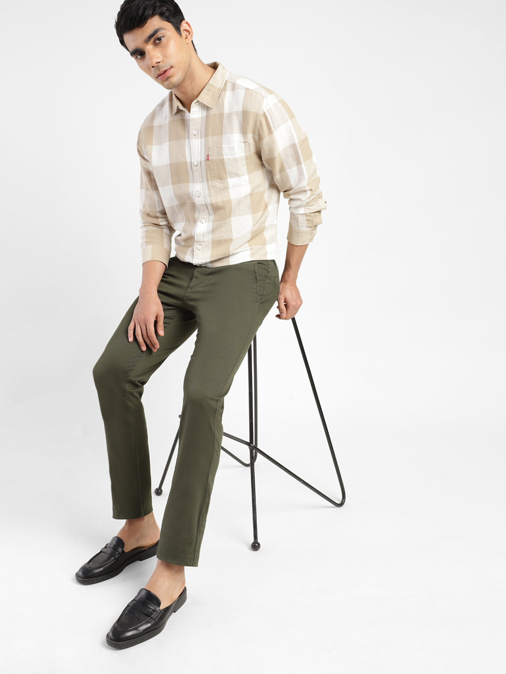 Men's Slim Fit Trousers - b5c27093-61c2-4bb1-b264-03eea56c8465 View