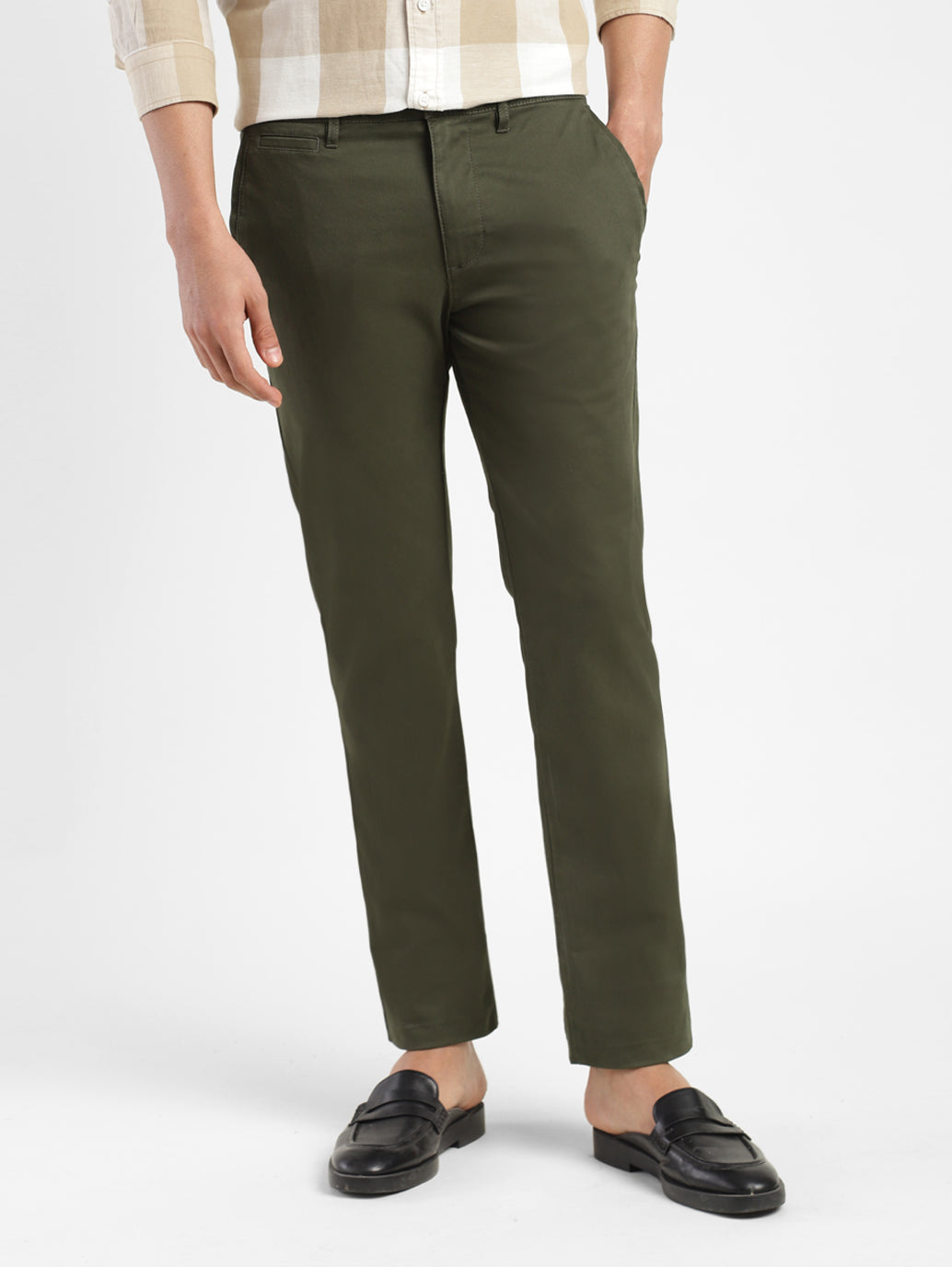 Men's Slim Fit Trousers - 5354c409-3dc6-4e78-80c7-f9ebe3154e53 View