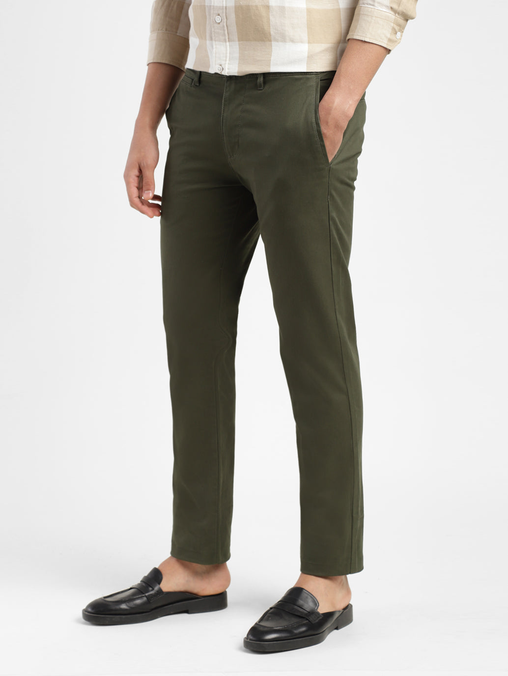 Men's Slim Fit Trousers - c19fb32f-6c0f-4418-9cd1-a8a9c6053c40 View