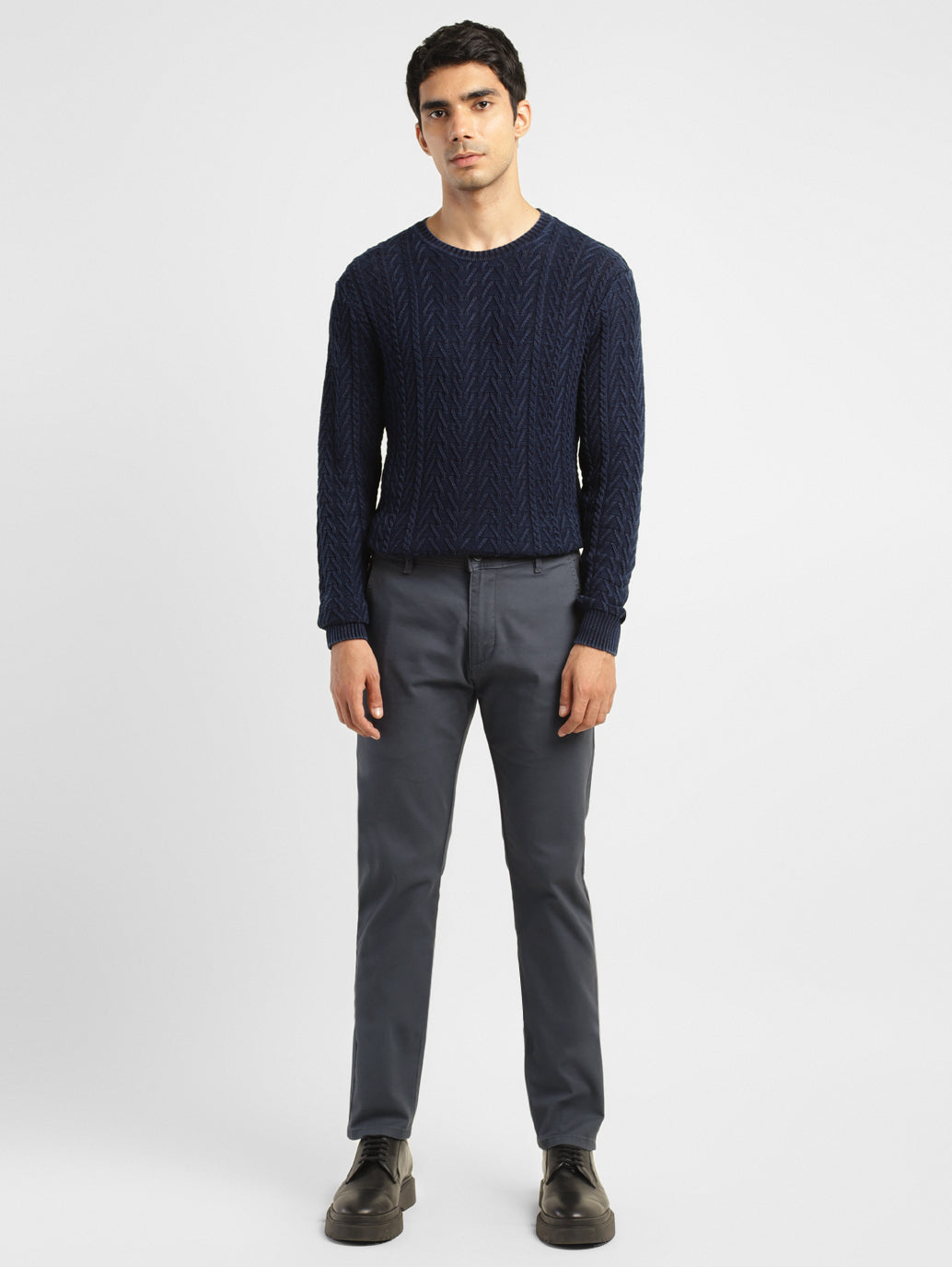 Men's 512 Slim Tapered Fit Trousers - Front View