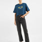 Women's Black Wedgie Straight Fit High Rise Jeans - 34bf6d55-3775-46b5-9eb3-273139eddf71 View