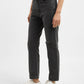 Women's Black Wedgie Straight Fit High Rise Jeans - ed09e456-25a0-436b-92ba-a53fea92bedd View