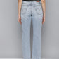 Women's Blue Wedgie Straight Fit High Rise Jeans - A250400212 View