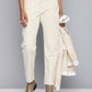 Women's Off White Wedgie Straight Fit High Rise Jeans - 6c981b2b-8e17-49be-baab-f6b107793364 View
