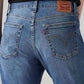 Women's Blue Wedgie Straight Fit High Rise Jeans - Detail View
