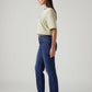 Women's Blue Wedgie Straight Fit High Rise Jeans - Side View