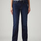 Women's Indigo Wedgie Straight Fit High Rise Jeans - Front View