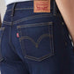 Women's Indigo Wedgie Straight Fit High Rise Jeans - Detail View