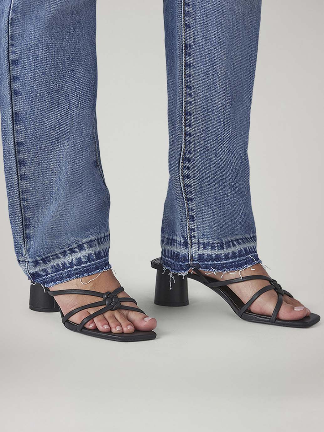 Women's Blue Wedgie Straight Fit High Rise Jeans - 20 View