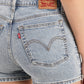 Women's High Rise Blue Regular Fit Denim Shorts - 409c9128-9220-4aab-a952-3564e933aec6 View