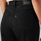 Women's Black Loose Fit High Rise Jeans - 20 View