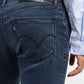 Men's 511 Blue Slim Fit Mid Rise Jeans - bfb3d4b4-f174-4215-8f1f-650dc2335e39 View