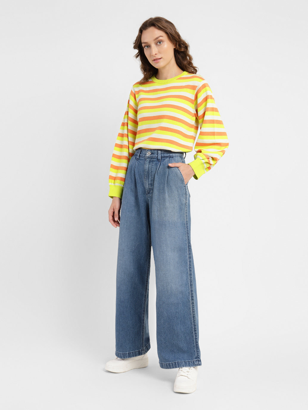 Women's High Rise Loose Fit Jeans - bef4df18-cd81-4cc5-8c32-f83395c94259 View