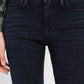 Women's 715 Blue Flared Fit Mid Rise Jeans - 35c6d3ab-1ed3-404d-b7fb-092613f1488c View