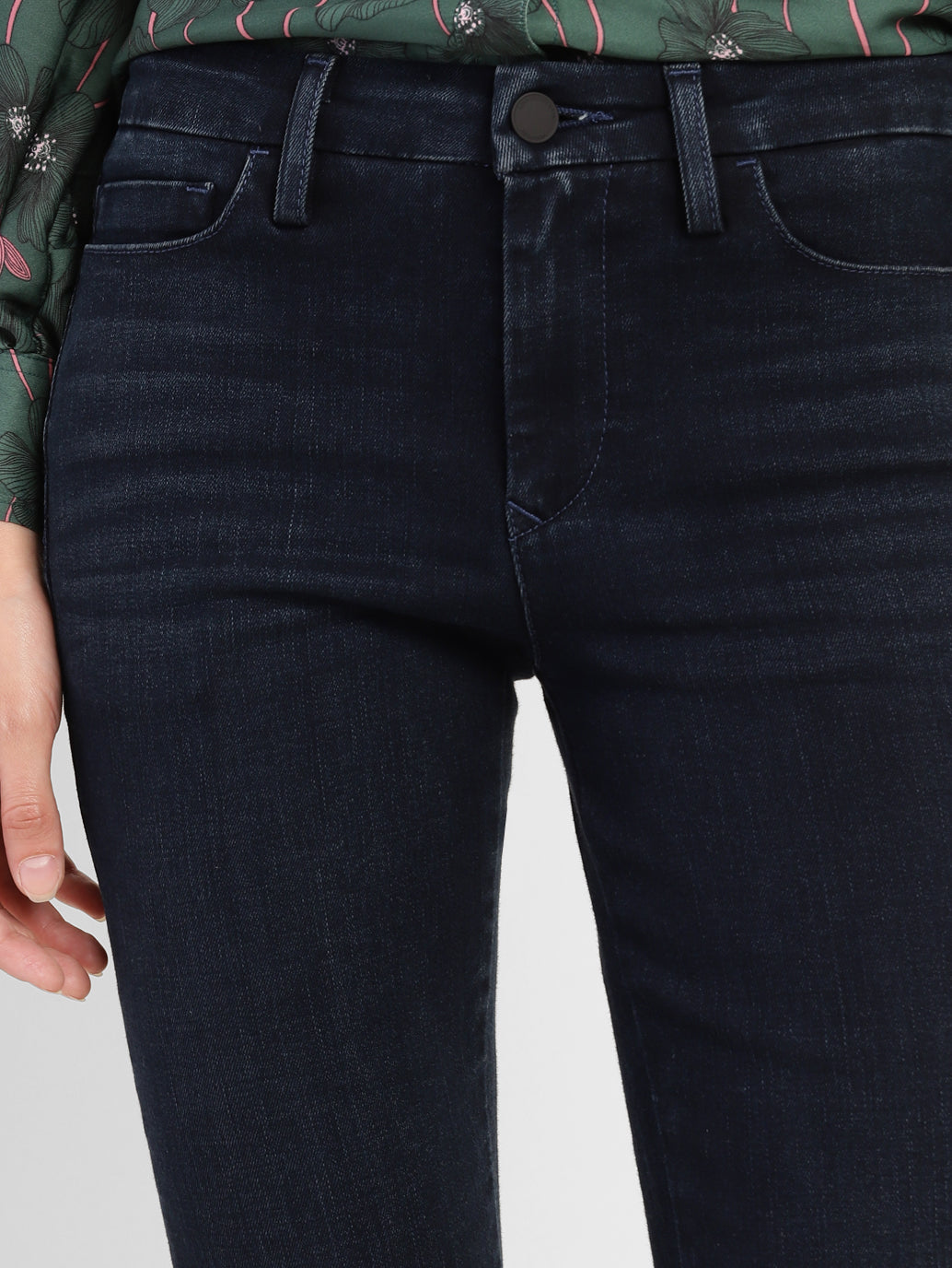Women's 715 Blue Flared Fit Mid Rise Jeans - 35c6d3ab-1ed3-404d-b7fb-092613f1488c View