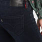 Women's 715 Blue Flared Fit Mid Rise Jeans - 549ccf49-d382-41e9-b307-84f3ce16f20e View