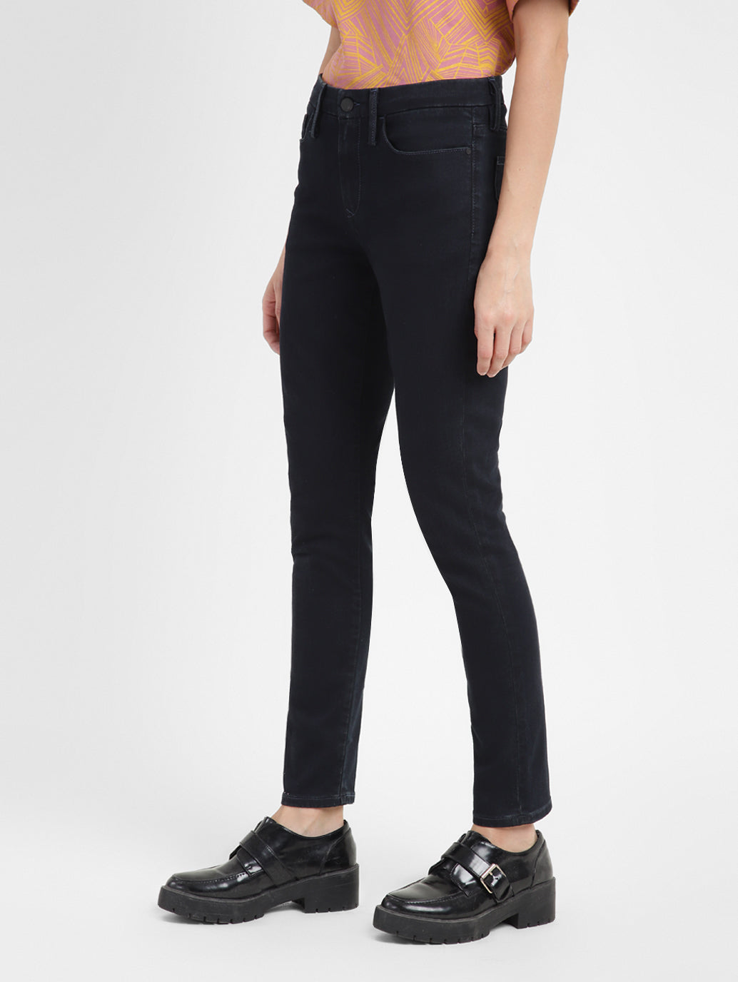 Women's 311 Black Skinny Fit Mid Rise Jeans - f72919ad-d7b9-4a55-a5fa-4c4d5ff2238c View