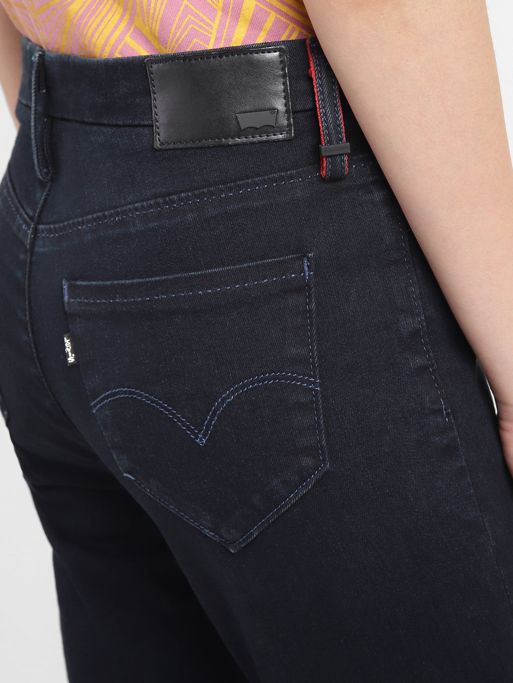 Women's 311 Black Skinny Fit Mid Rise Jeans - 03ff83c5-f6de-4ebe-82b4-4d2eb7d31d2d View