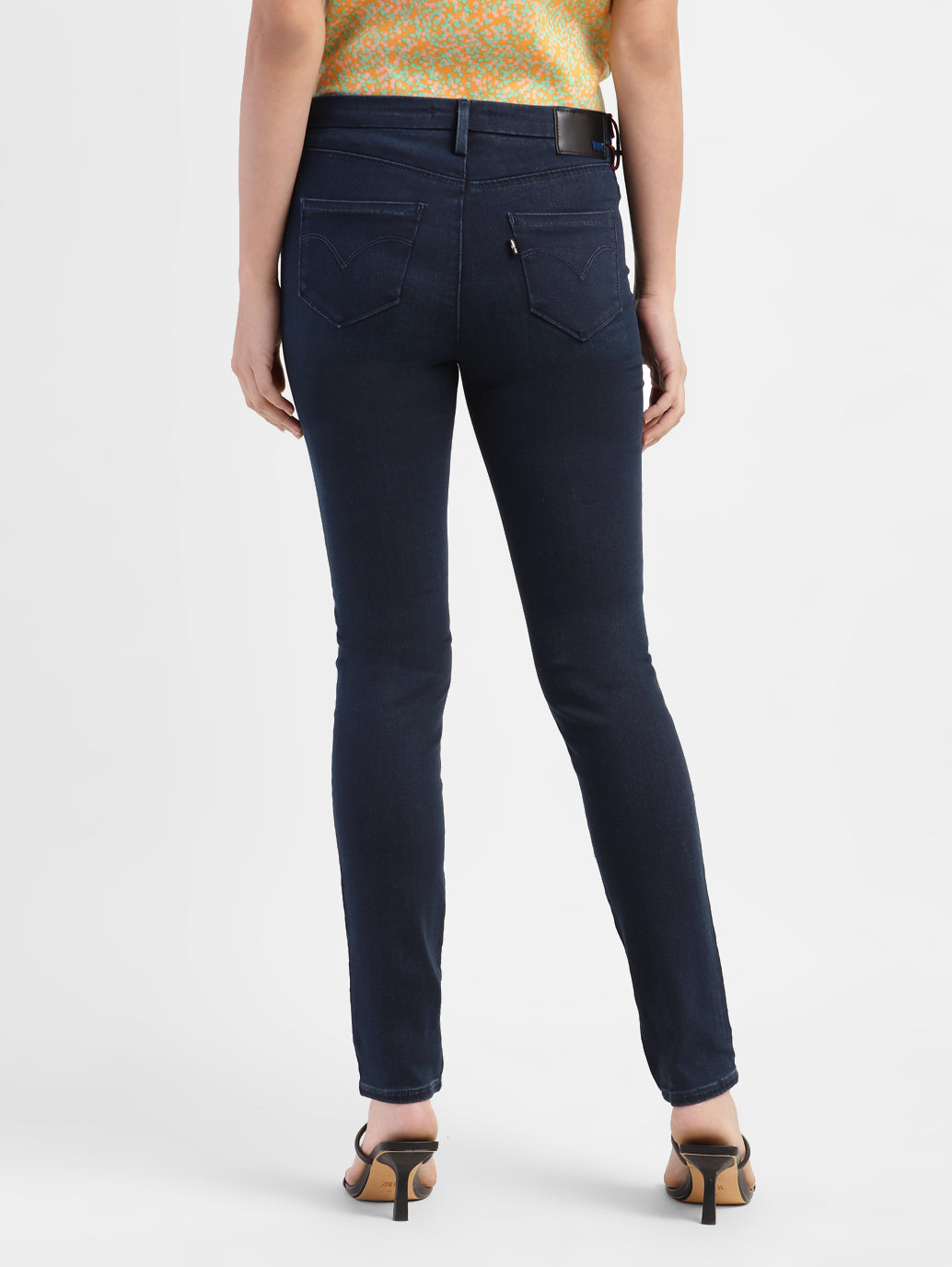 Women's 311 Navy Blue Skinny Fit Mid Rise Jeans - e949bcdd-2a2c-45e7-9411-bd8e4caa88b5 View