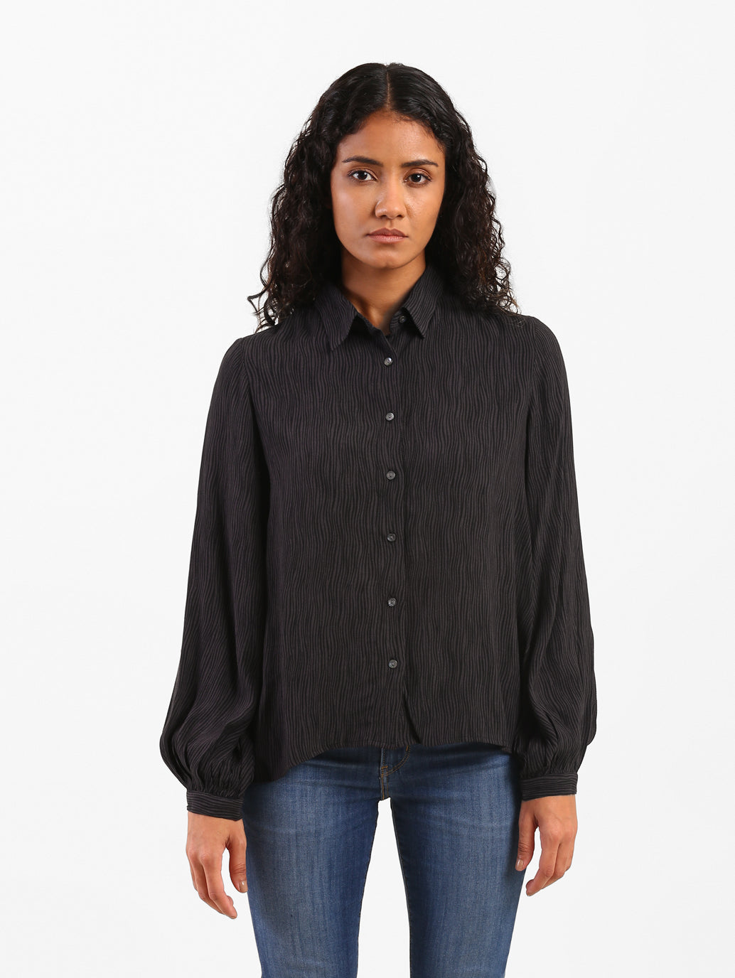 Women's Printed Relaxed Fit Shirt - f5cc1ae5-dd7e-481f-a035-7e8ca6f3b941 View