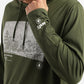Men's Graphic Print Hooded Sweatshirt - 7b2e7c01-adf8-496a-beb4-3f3b67cdbc32 View