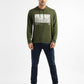 Men's Graphic Print Hooded Sweatshirt - 77fb1bc9-4f78-4b0e-aff5-19c3ea772a9b View