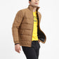 Men's Solid High Neck Quilted Jacket - 468642b4-bf1d-4c0f-bd78-3abef6d10805 View