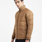 Men's Solid High Neck Quilted Jacket - d6c41f68-9b3a-4934-ac48-8c62af7f0092 View