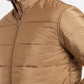 Men's Solid High Neck Quilted Jacket - 5507911f-70fc-4eb5-9e11-8de9984a71f5 View