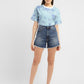 Women's High Rise Regular Fit Shorts - b51c8798-c82a-47ec-975a-ee7204f55d8e View