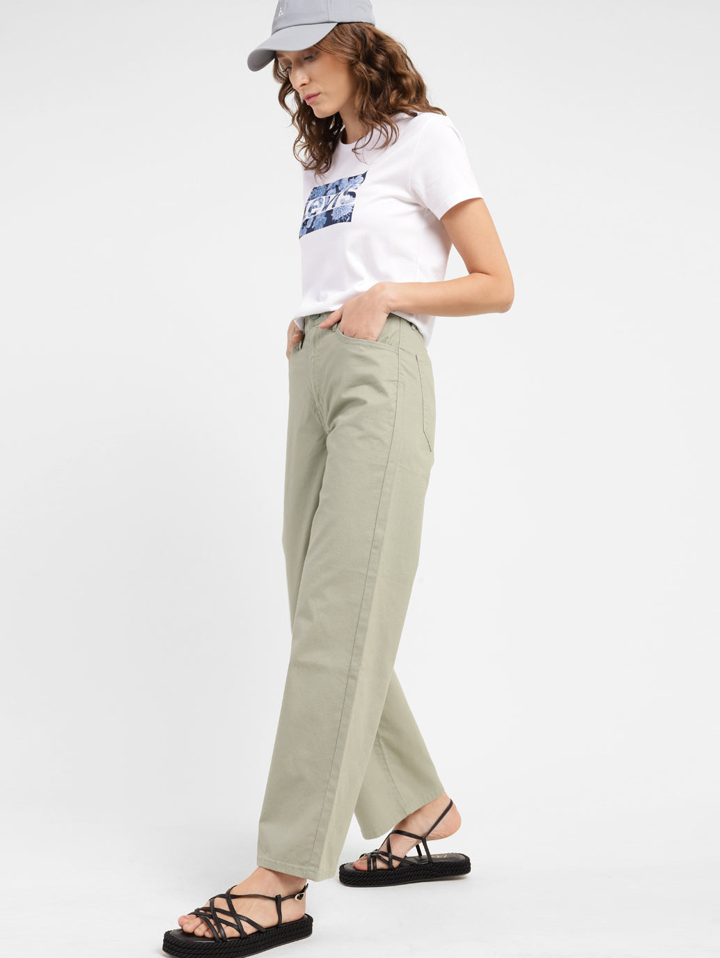 Women's High-Waisted Trousers - a74b9a0e-1c89-4411-a58f-1a7b37066d9c View