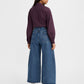 Women's Blue Wideleg Fit Mid Rise Jeans - c9712a6c-bf32-4230-ae29-49e53e624cc4 View