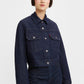 Women's Solid Spread Collar Trucker Jacket - c4e07c69-f4ff-4267-9f61-999659456dec View