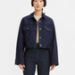 Women's Solid Spread Collar Trucker Jacket - 75f7822b-9e55-478c-be3d-5428252d3995 View