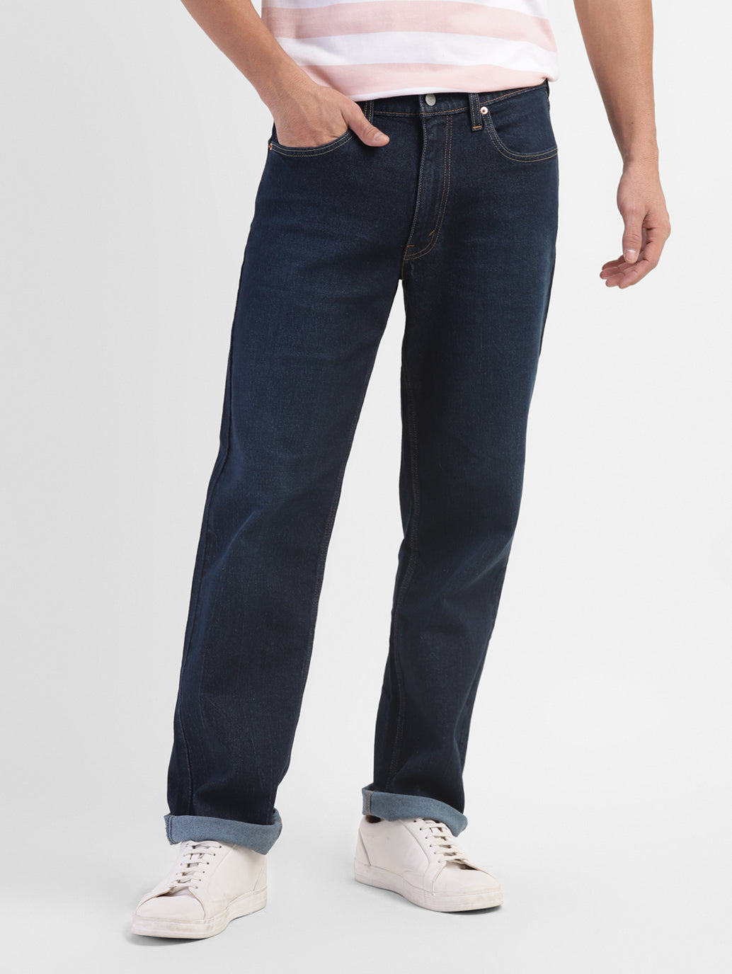 Men's 550'92 Blue Loose Fit Mid Rise Jeans - fc90aeec-61ed-441a-a6cc-6fc98b27020f View