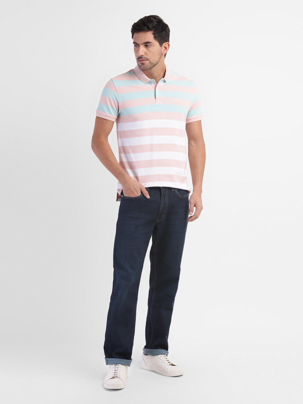 Men's 550'92 Blue Loose Fit Mid Rise Jeans - 2bad3085-ca58-4c48-89c9-09399521d173 View