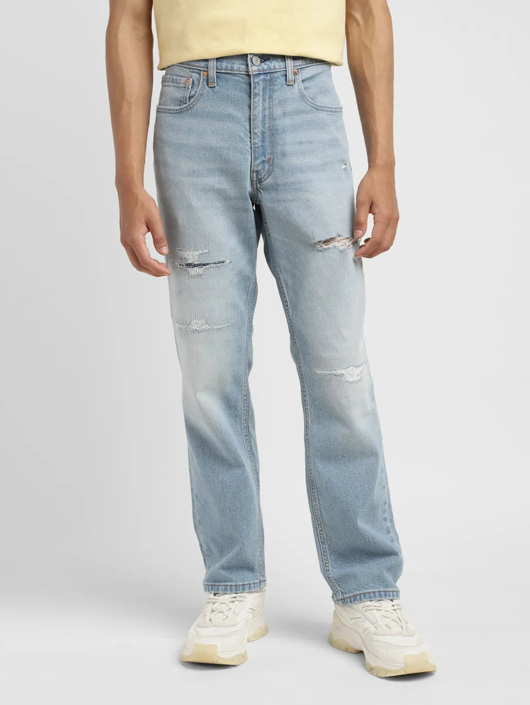 Men's 550 Blue Loose Fit Mid Rise Jeans - ebfdd72d-cfb4-4ea4-8aaa-4cf68d7740bf View