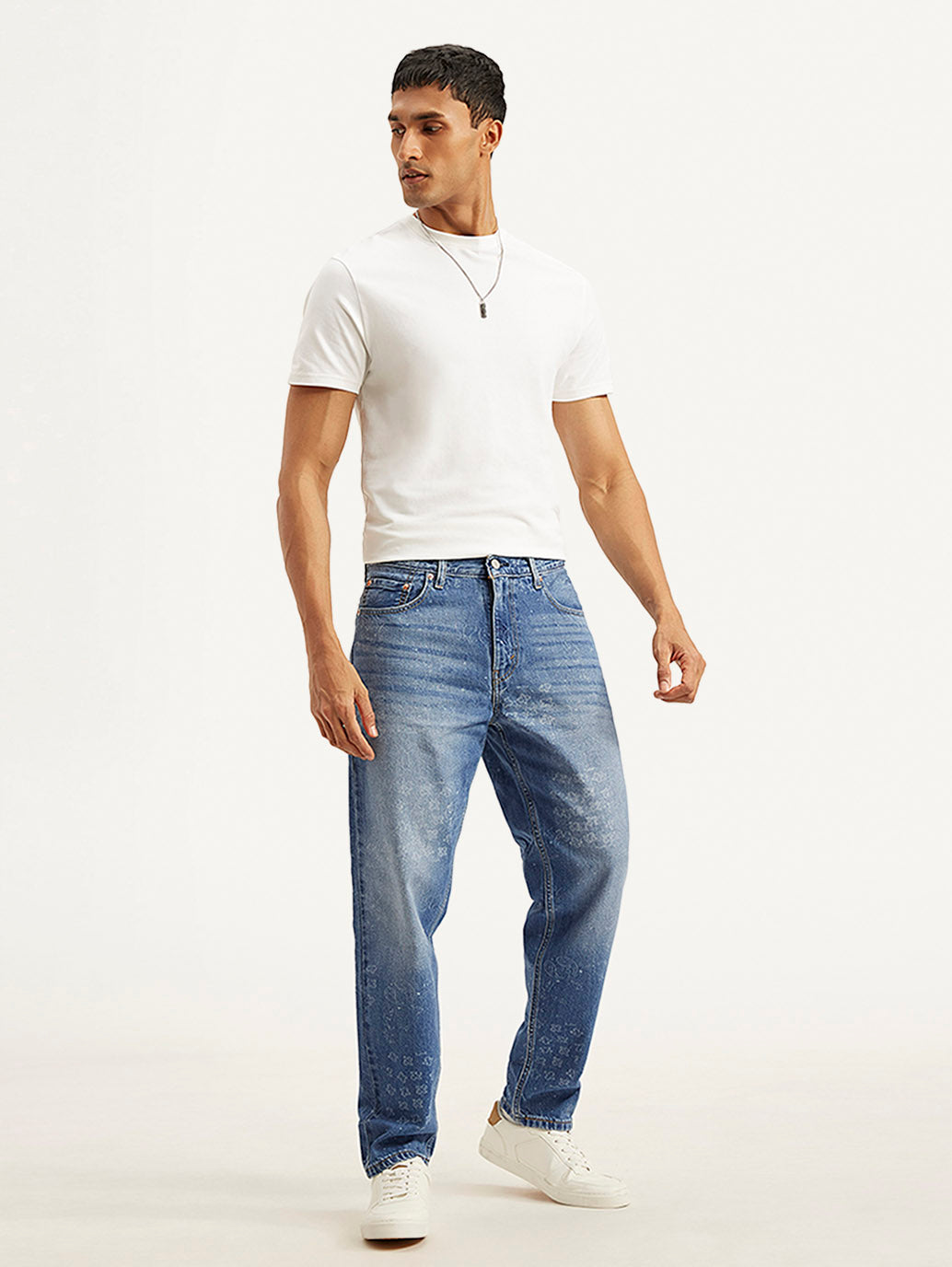 Men's 550'92 Blue Loose Fit Mid Rise Jeans - f05a534b-4ad9-44e0-b8e6-bb094c6e98f5 View