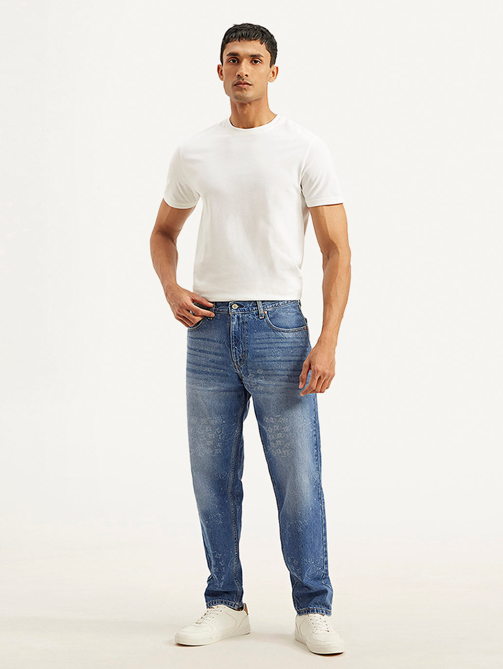 Men's 550'92 Blue Loose Fit Mid Rise Jeans - 30cf57f8-f605-4764-9e17-d953029d94dc View