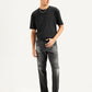 Men's 550'92 Black Loose Fit Mid Rise Jeans - Styleshot View