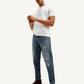 Men's 550'92 Blue Loose Fit Mid Rise Jeans - Elevated View