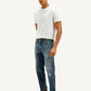 Men's 550'92 Blue Loose Fit Mid Rise Jeans - Side View