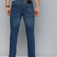 Men's 65504 Blue Skinny Fit Mid Rise Jeans - f69b2ac0-5086-4f2e-ac9a-a30f60b9f6df View
