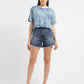 Women's Striped Loose Fit T-shirt - 72a669fe-2da1-4fa9-988a-6d545fcec74b View