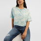 Women's Tie-Dye Boxy Fit T-shirt - StyleShot View