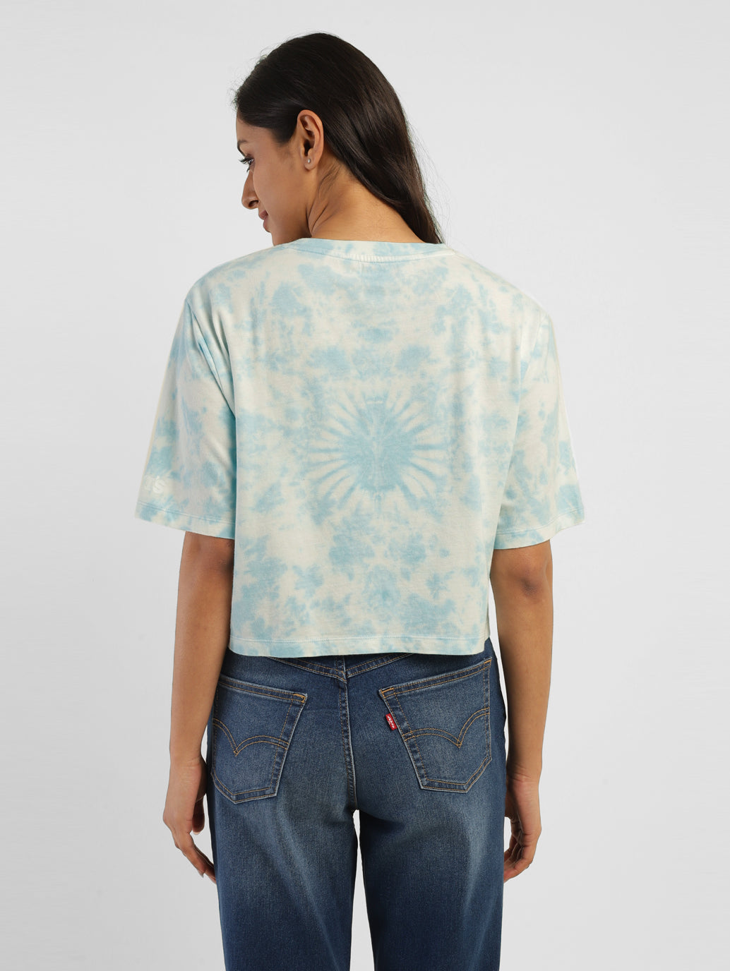 Women's Tie-Dye Boxy Fit T-shirt - 926ef05e-1412-4bb6-a75c-e2ae59ad0bd4 View