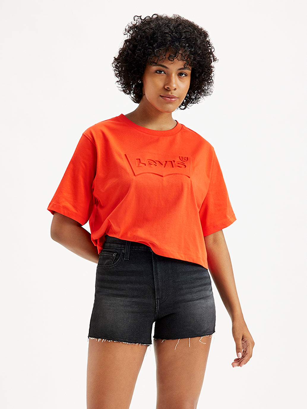 Women's Brand Logo Loose Fit T-Shirt - dd2c964d-0774-4d5e-95c7-3f3276059506 View