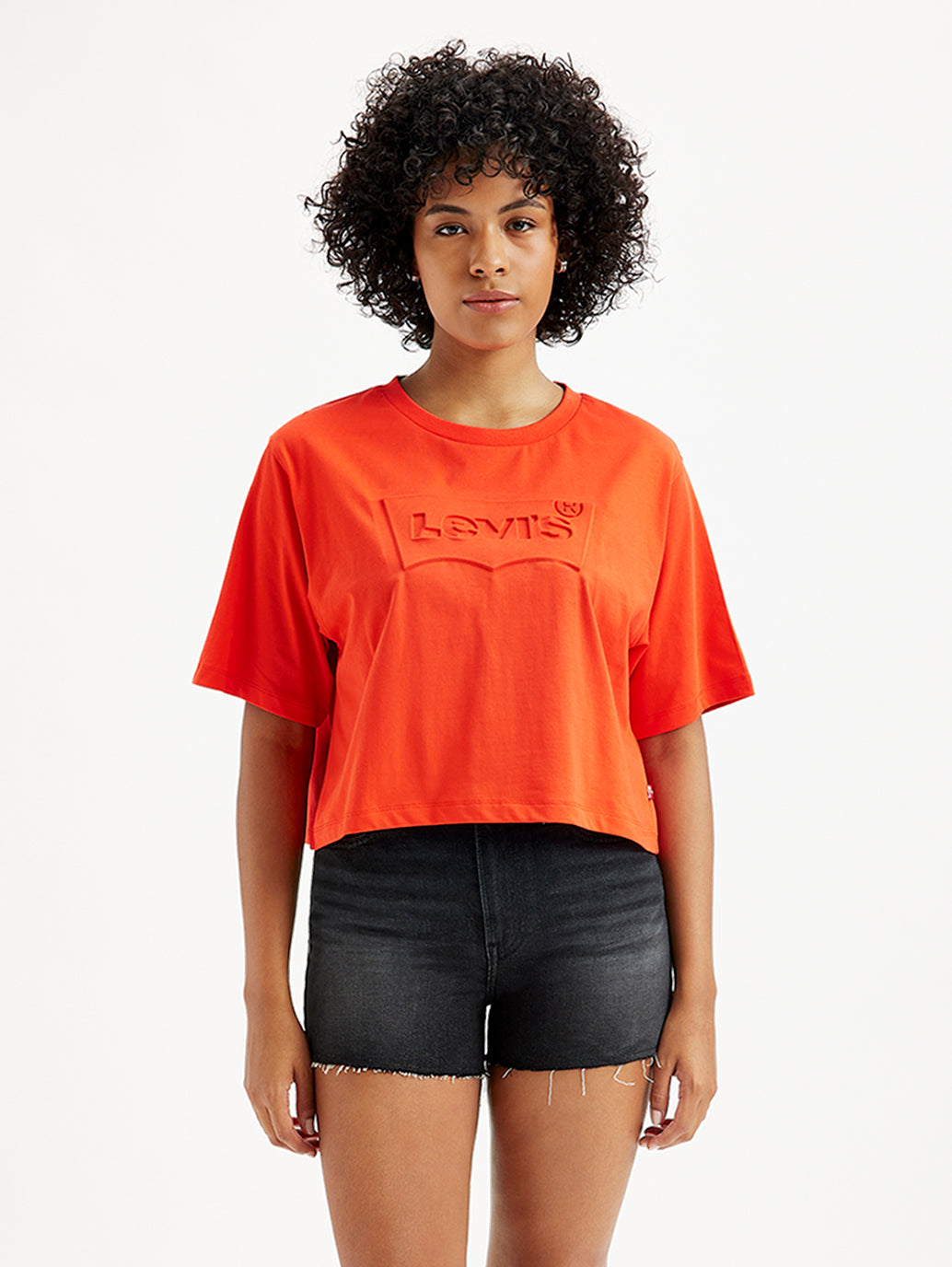 Women's Brand Logo Loose Fit T-Shirt - 84344351-1673-4f1c-9791-51d6874850b5 View